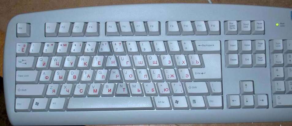Клавиатура с пирамидальными клавишами фирмы A4Tech модель KBS-6